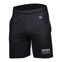 Champion NASA Worm Word Block Powerblend Shorts Black