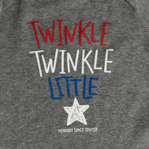 Twinkle Twinkle Little Star Onesie Graphite (2)