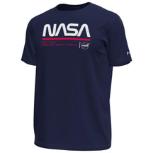 Under Armour NASA Logos Tech™ Stretch Tee Navy