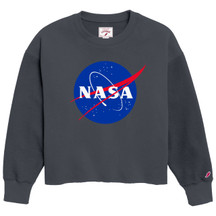 Women's NASA Meatball Midi Sweatshirt Spring Navy