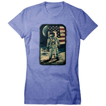 Women's Doorway Astronaut Tee Periwinkle