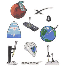 SpaceX Sticker Pack (1)