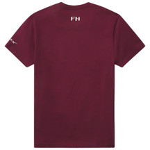 SpaceX Falcon Heavy Logo Tee Maroon (2)