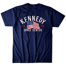 Kennedy Space Center Americana Tee Navy