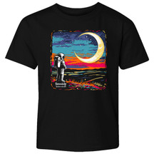 Youth Nirvana Astronaut Tee Black
