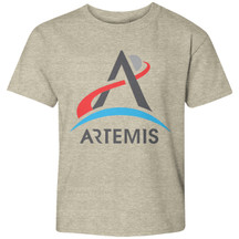 Youth Artemis Logo Tee Oatmeal