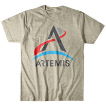 Artemis Logo Tee Oatmeal