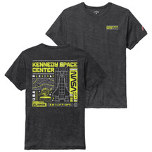 Kennedy Space Center Shuttle Lift Off Tee Black