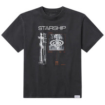 SpaceX Starship Launch & Land Vintage Tee (1)