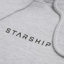 SpaceX Starship Heatshield Hoodie Gray Heather (4)