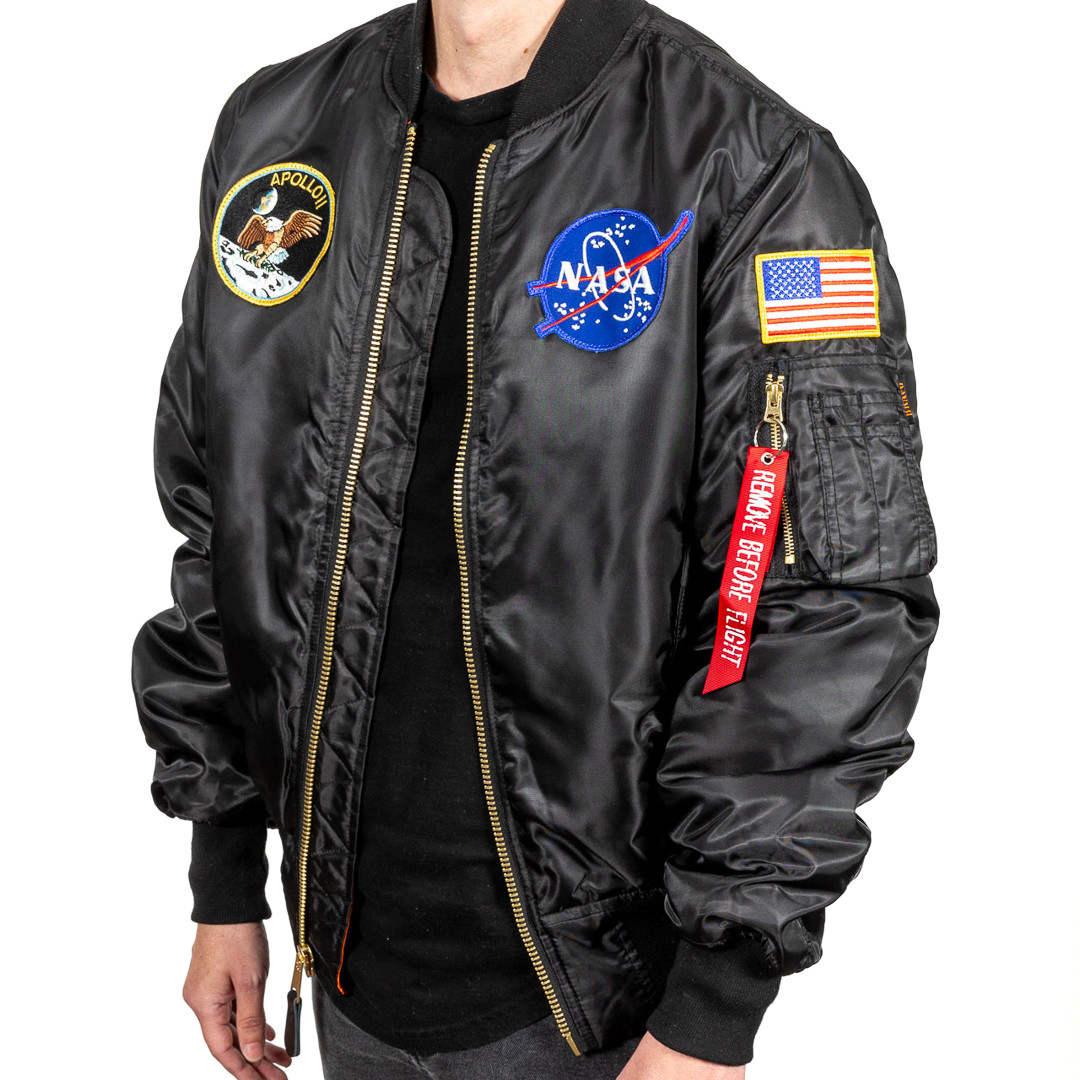 Apollo Program Bomber Jacket - Kennedy Space Center Space Shop