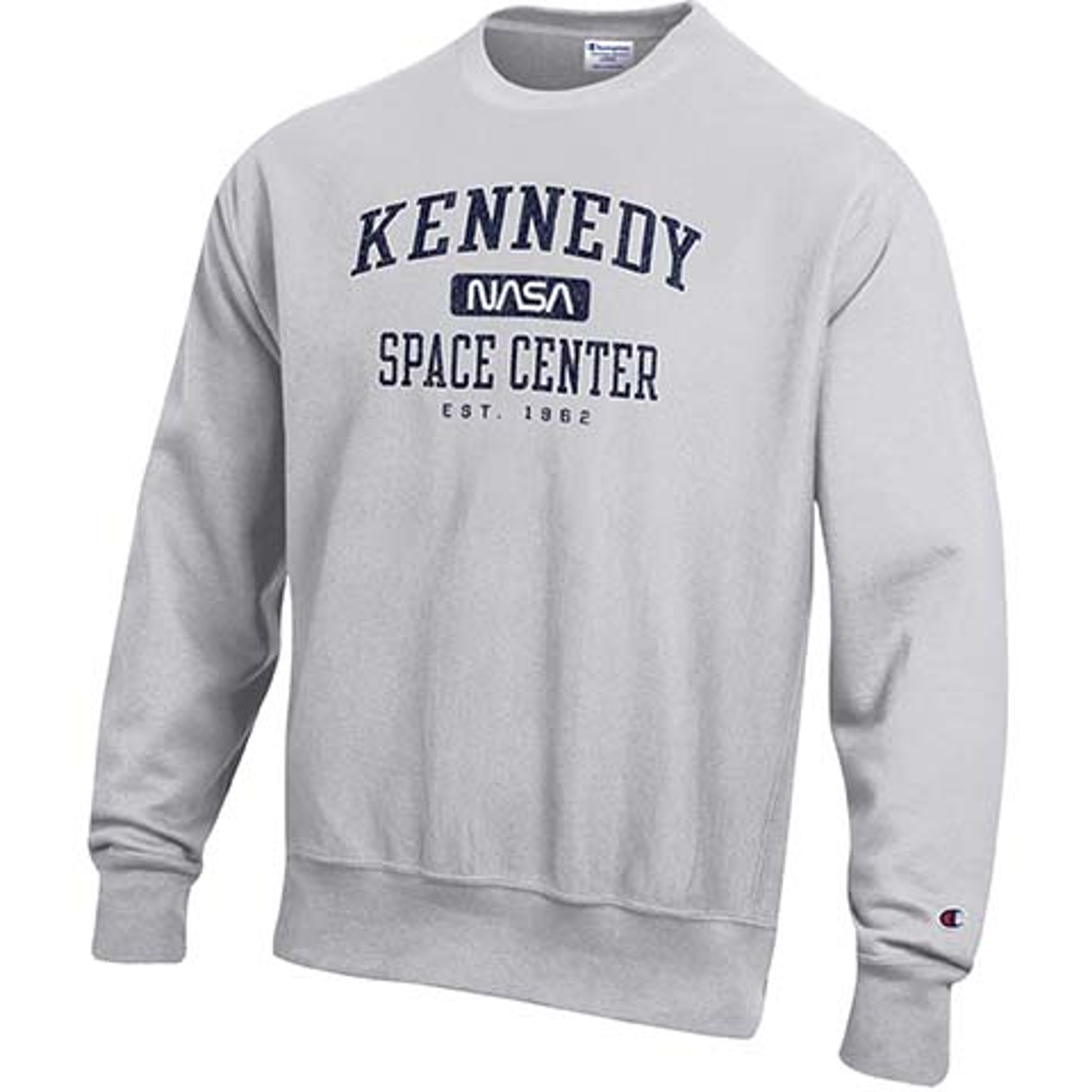 NASA Kennedy Space Center スウェット XL程度 KSCwormltgreycrew__79567.