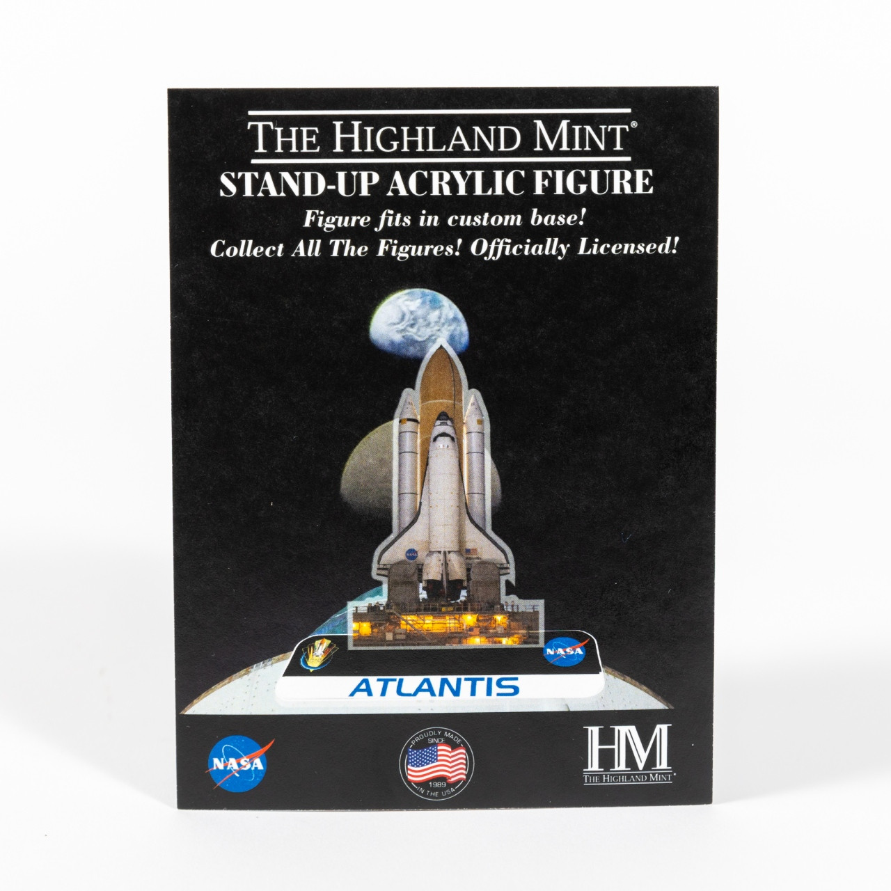 The Highland Mint Atlantis Stand-Up Acrylic Figure