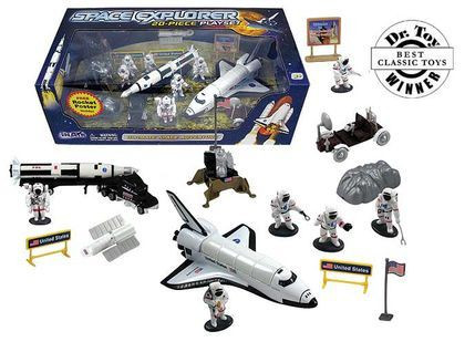 Space Shuttle Backpack Playset Daron NASA Space Adventure Toy Set