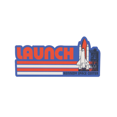 KSC Launch Sticker