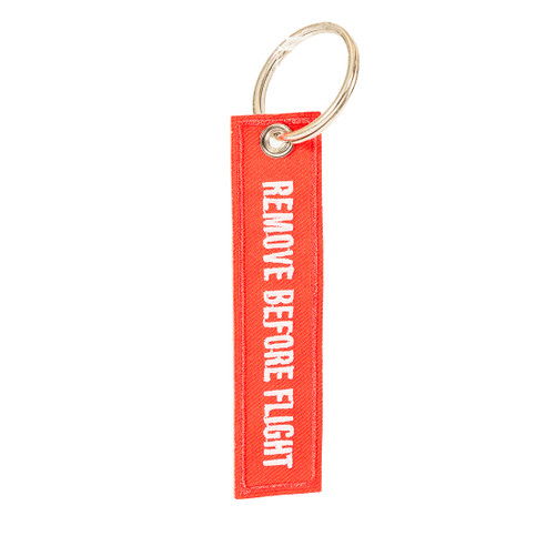 Remove Before Flight Key Chain Front