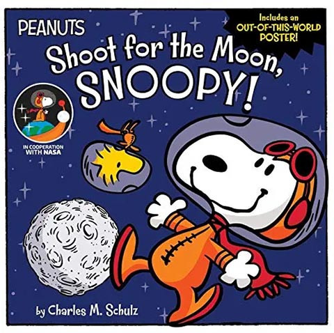 Snoopy First Beagle on the Moon Book