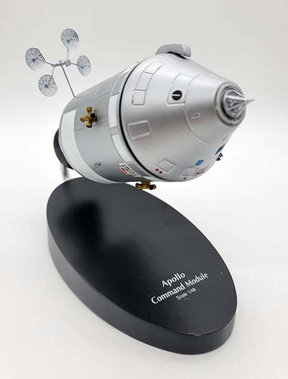 apollo command module 1/48 scale model