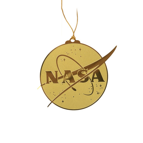 Brass Meatball Ornament Close Up