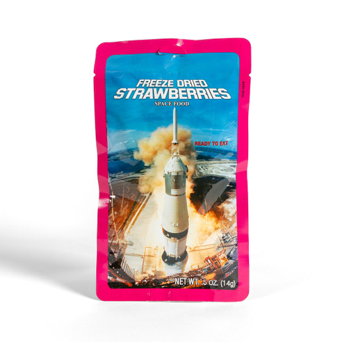 Space Food Freeze Dried Strawberries Front