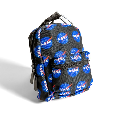NASA Meatball All Over Print Backpack Clip Keychain Side