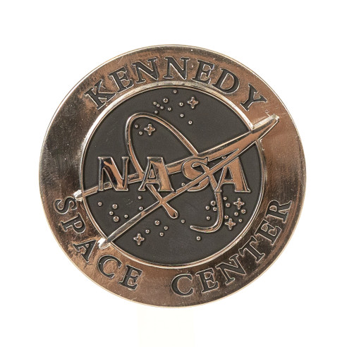 Kennedy Space Center NASA Magnet Black & Silver