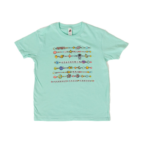 Youth Friendship Bracelet Tee Mint