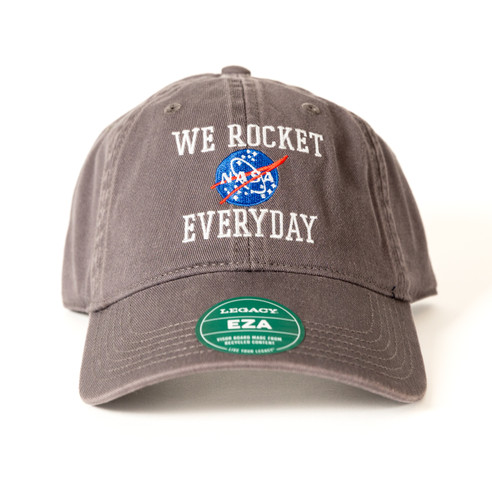 We Rocket Everyday Hat Grey Front