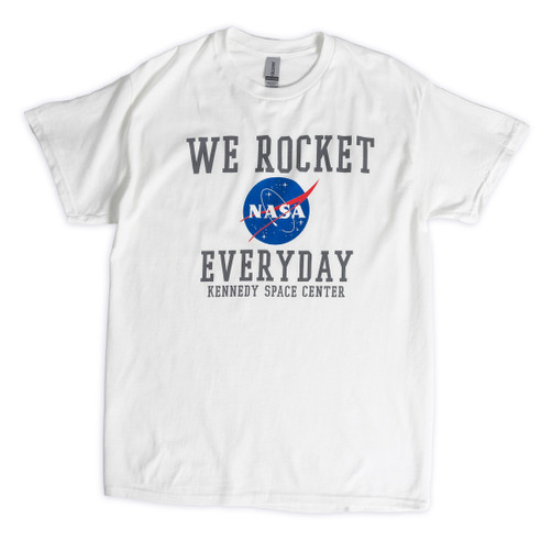 We Rocket Everyday Tee White We Rocket Everyday Tee White
