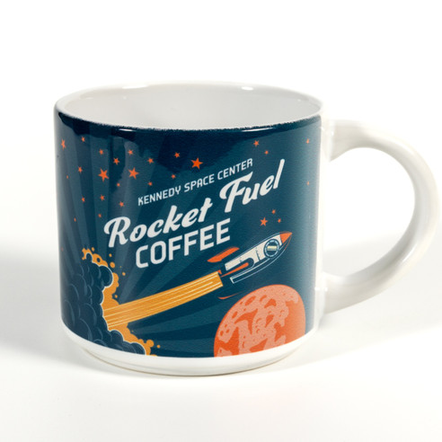 Kennedy Space Center Rocket Fuel Coffee Mug Front
