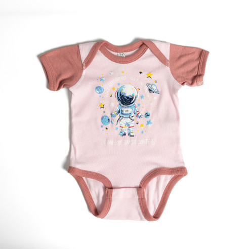 Tiny Explorer Onesie Ballet Pink Tiny Explorer Onesie Ballet Pink