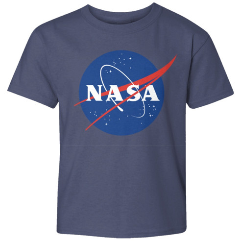 Youth NASA Basic Meatball Tee Slate