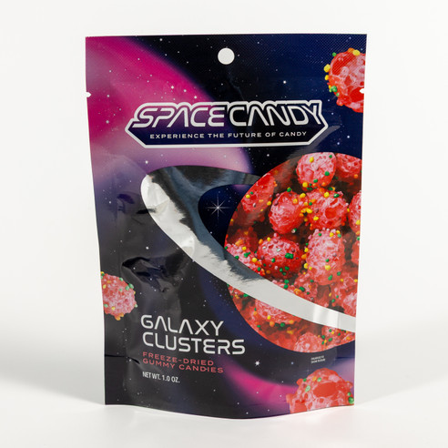 Space Candy Freeze Dried Galaxy Clusters Front Space Candy Freeze Dried Galaxy Clusters Front