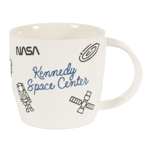 Kennedy Space Center Playmaker Icons Mug Left Side Kennedy Space Center Playmaker Icons Mug Left Side