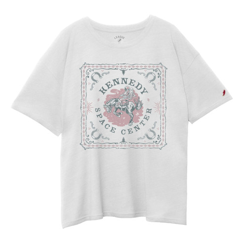 Women's Space Cowboy Oversized Tee Heather Canvas