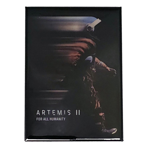 Artemis II For All Humanity Magnet