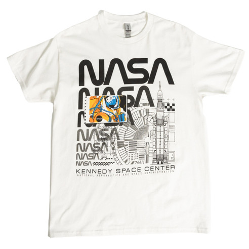 NASA SLS Mural Tee White (1)