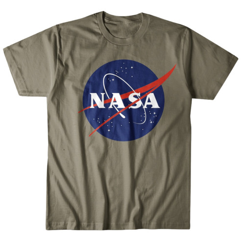 Basic NASA Meatball Tee Khaki