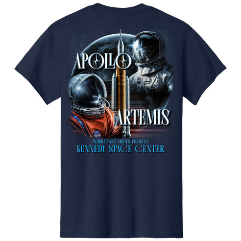 Artemis Where Past Meets Present Limited Edition Tee Navy Back
