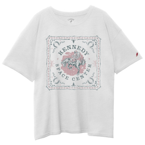 Women's Space Cowboy Oversized Tee Heather Canvas