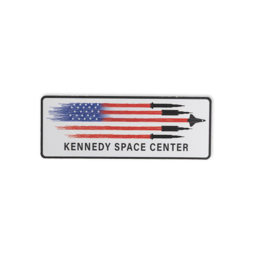 Kennedy Space Center Flag Flight Sticker (1)
