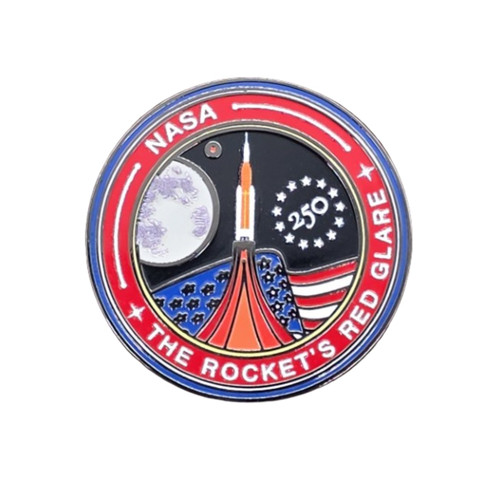 NASA America 250 Rocket's Red Glare Pin