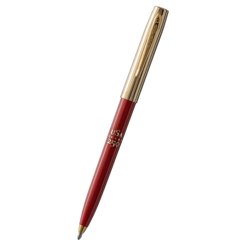 Fisher Space Pen Special Edition America 250 Red & Gold Cap-O-Matic Space Pen (1)