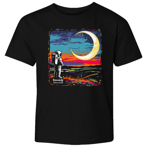 Youth Nirvana Astronaut Tee Black