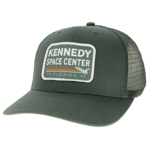 Kennedy Space Center Space Shuttle Hat Hunter Green
