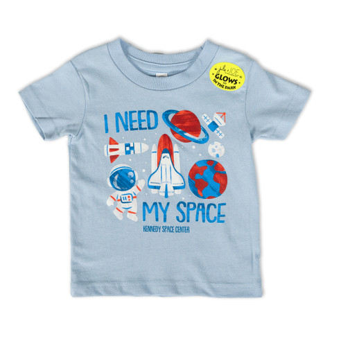 Infant I Need My Space Tee Sky Blue (1)