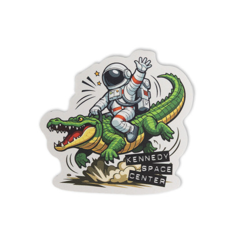 Kennedy Space Center Gator Done Sticker (1)