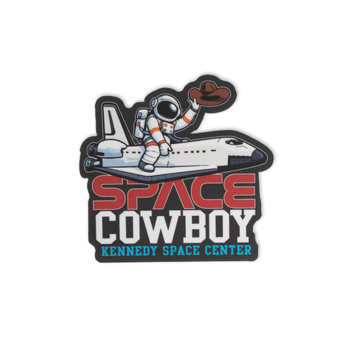 Kennedy Space Center Space Cowboy Sticker (1)