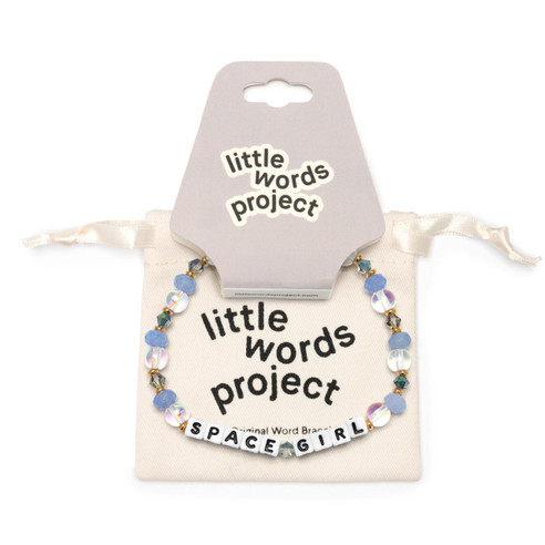 Little Words Project Space Girl Bracelet Blue