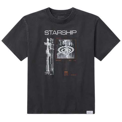 SpaceX Starship Launch & Land Vintage Tee (1)